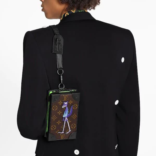 ルイヴィトン ソフトトランクフォーンボックス偽物M80144